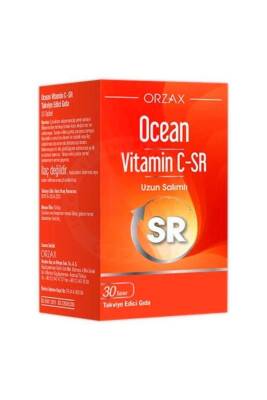 Ocean Vitamin C Sr 500 mg 30 Tablet - Orzax