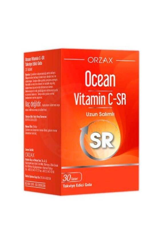 Ocean Vitamin C Sr 500 mg 30 Tablet - 1