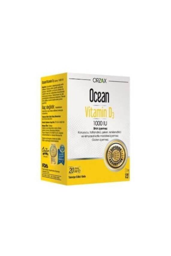 Ocean Vitamin D3 1000 IU 20ml Sprey - 1