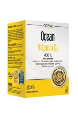 Ocean Vitamin D3 400 IU Sprey 20ml - Orzax