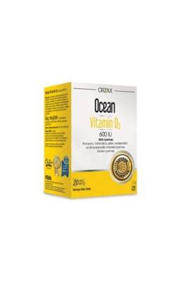 Ocean Vitamin D3 600 Iu Sprey 20 ml - Orzax
