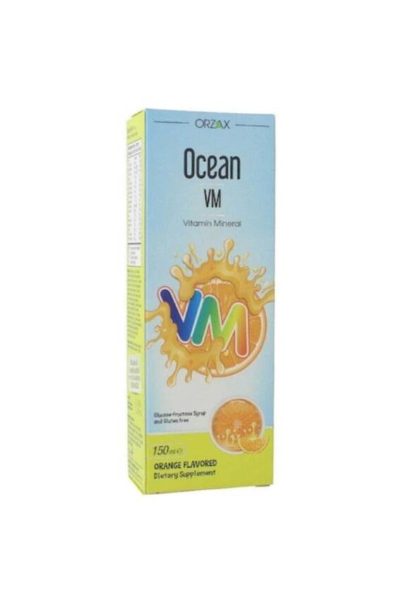 Ocean Vm Portakal Aromalı Şurup 150 ml - 1