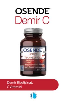 Osende Demir C 60 Bitkisel Kapsül Demir Bisglisinat - 1