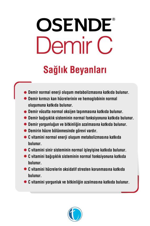 Osende Demir C 60 Bitkisel Kapsül Demir Bisglisinat - 4