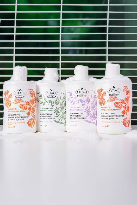 Otacı Botanics Canlandırıcı & Besleyici Bakım- 10 Bitki Özü ve Biotin İçeren Bitkisel Saç Kremi - 7