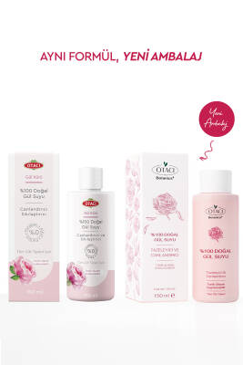 Otacı Gül Kürü %100 Doğal Gül Suyu 150ml x 2 adet - 2