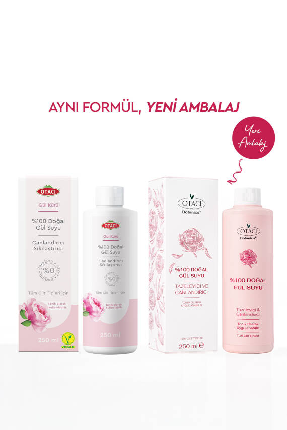 Otacı Gül Kürü %100 Doğal Gül Suyu 250 ml - 2