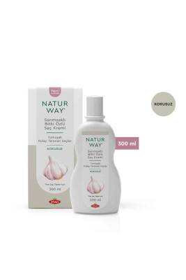 Otacı Naturway Sarımsaklı Bitki Özlü Kokusuz Saç Kremi 300 ml - 1
