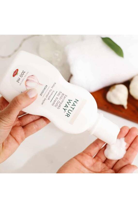 Otacı Naturway Sarımsaklı Bitki Özlü Kokusuz Saç Kremi 300 ml - 2