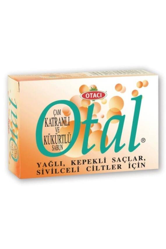 Otacı Otal Çam Katranlı Ve Kükürtlü Sabun 80 G - 1