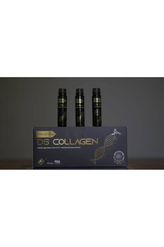 Pharmaser Ds Collagen Gold Quality Tip 1 Tip 2 Tip 3 Kolajen Hyaluronik Asit Ve Zengin Içerik Içeren 30 Flakon - 3