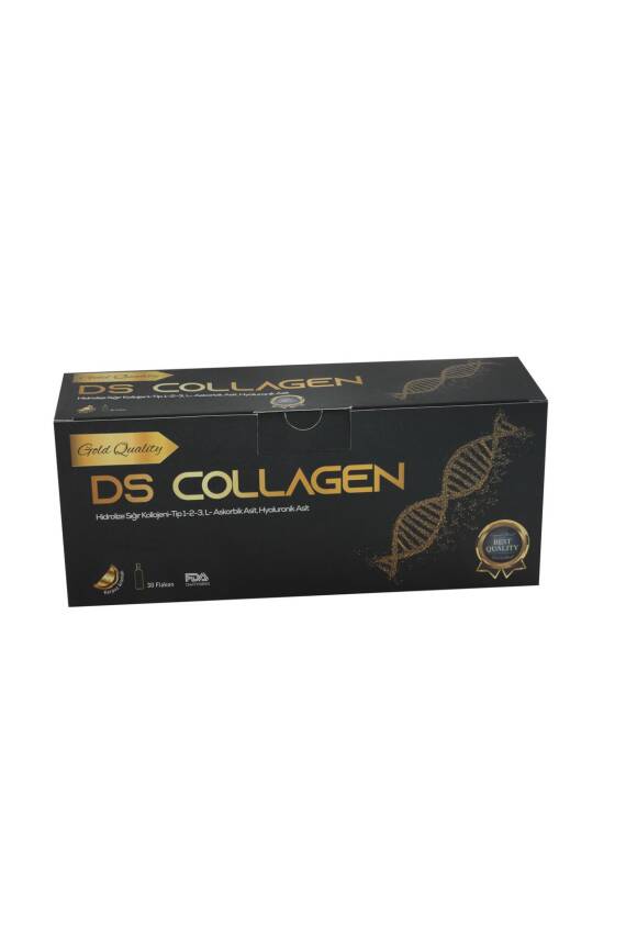 Pharmaser Ds Collagen Gold Quality Tip 1 Tip 2 Tip 3 Kolajen Hyaluronik Asit Ve Zengin Içerik Içeren 30 Flakon - 5