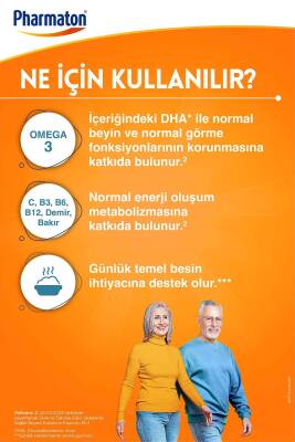 Pharmaton 50+ Plus 30 Kapsül - 4