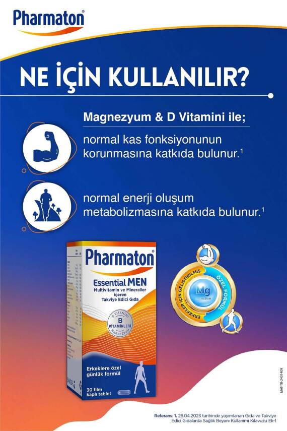Pharmaton Essential Men 30 Tablet - 3