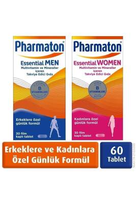Pharmaton Men & Women 30 Tablet 2'li Paket - 1
