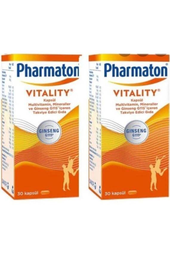 Pharmaton Vitality 40 Mg 30 Kapsül 2 Adet - 1