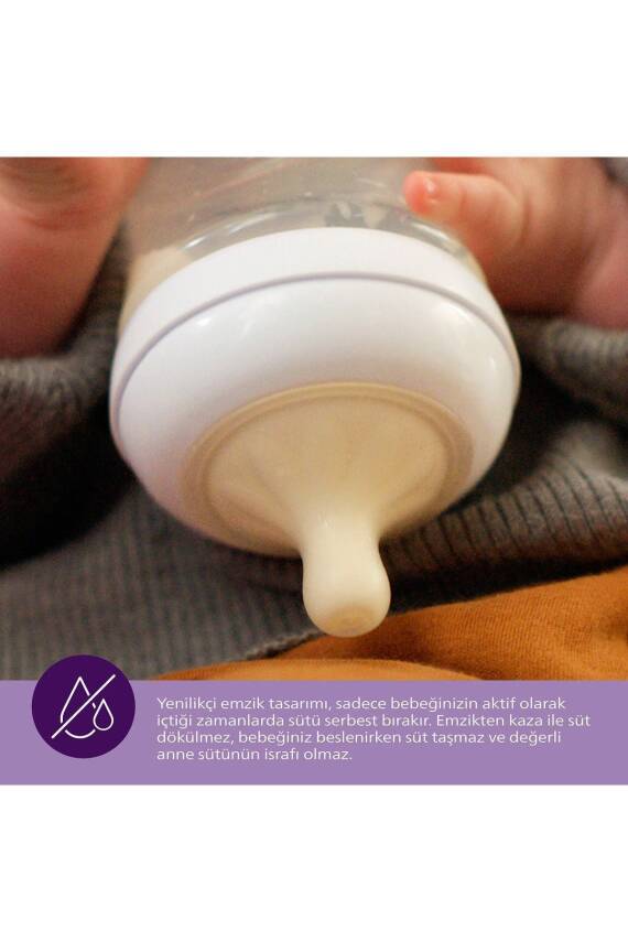 Philips Avent Doğal Tepkili 2li Biberon Emziği No 6 6 Ay Scy966/02 - 4