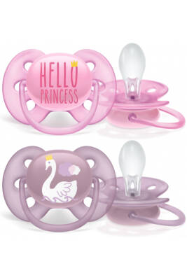 Philips Avent Kız Bebek Ultra Soft 6-18 Ay Desenli Yeni Model SCF223/02 - 2