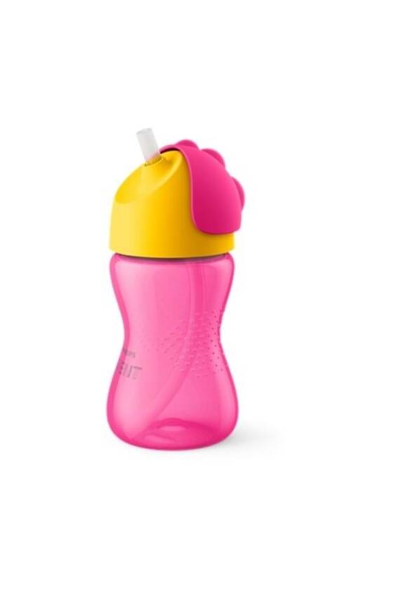 Philips Avent Pipetli Bardak 12 Ay 300 ml - Pembe - 3