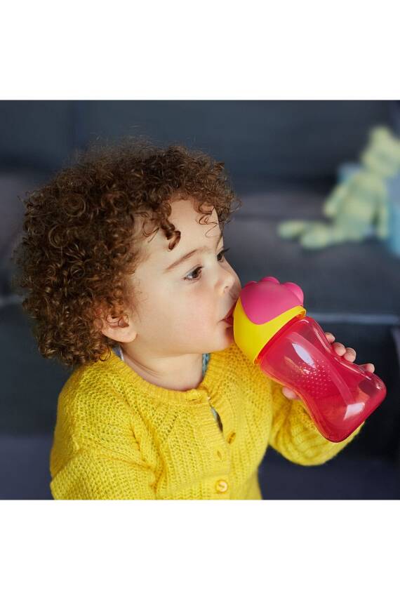 Philips Avent Pipetli Bardak 12 Ay 300 ml - Pembe - 4