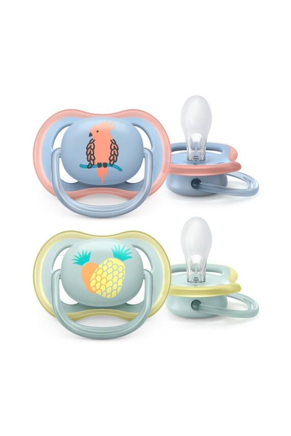 Philips Avent Ultra Air Emzik 0-6 Ay Erkek 2'li SCF085/12 - 1