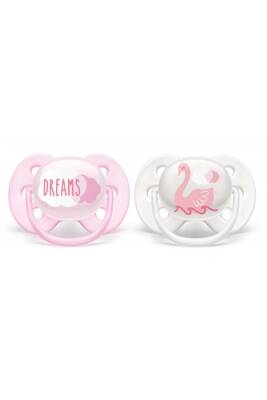 Philips Avent Ultra Soft 2li Emzik 0-6 Ay - Kız SCF222/02 - 2