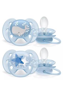 Philips Avent Ultra Soft Emzik 6-18 Ay Erkek SCF223/03 - 2