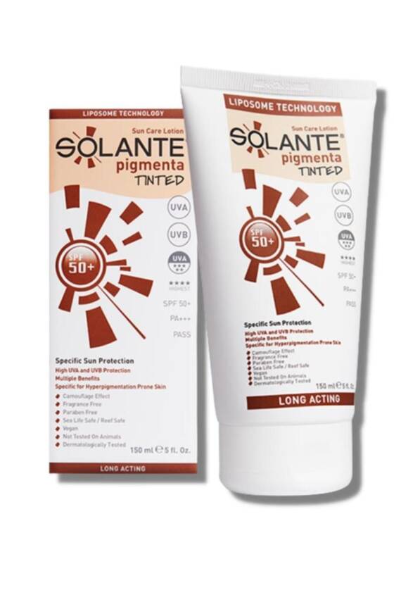 Solante Pigmenta Tinted Lotion Spf 50 150 ml - 1