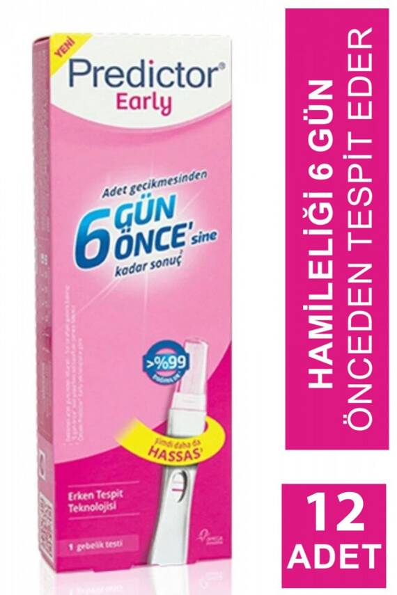 Predictor Early Gebelik Testi 12'li - 1