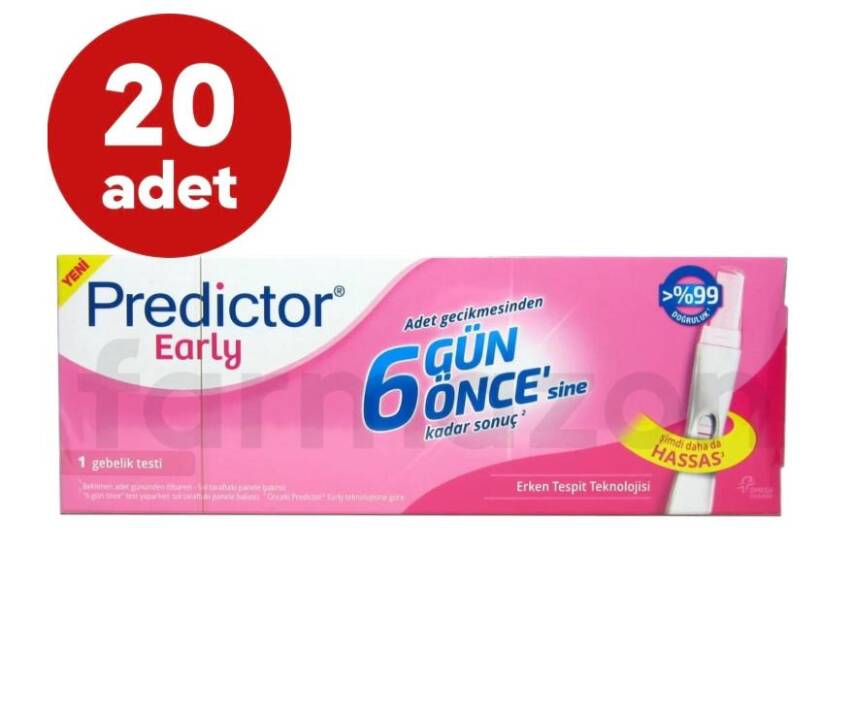 Predictor Early Gebelik Testi 20'li - 1