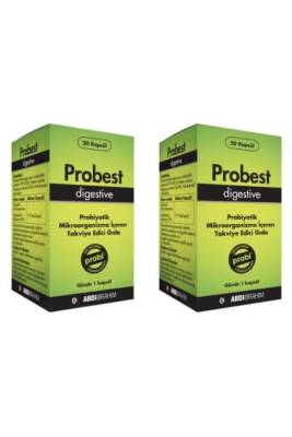 Probest Digestive Probiyotik 20 Kapsül x 2 Paket - 1