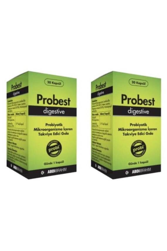 Probest Digestive Probiyotik 20 Kapsül x 2 Paket - 1