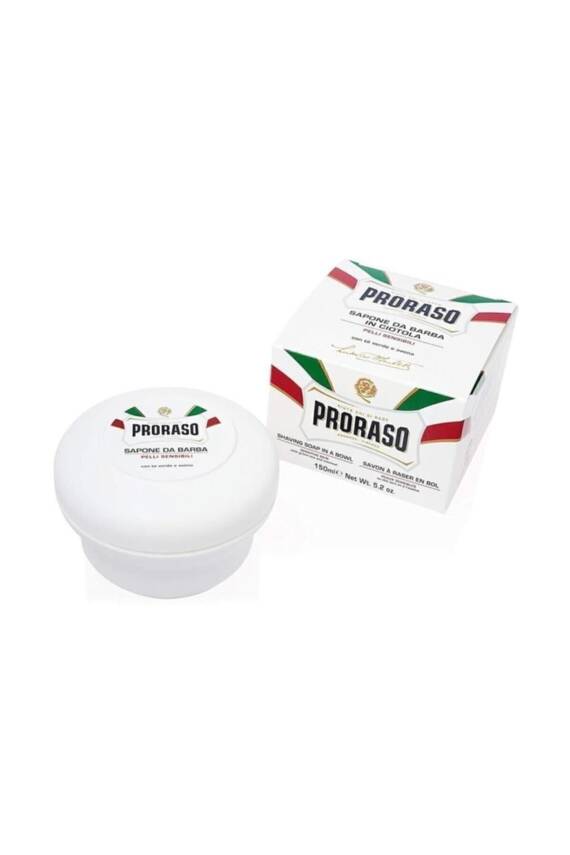 Proraso Beyaz Seri Yeşil Çay Yulaf Özlü Tıraş Sabunu 150ml - 1
