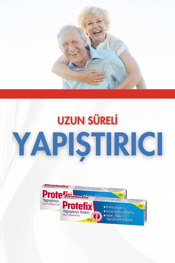 Protefix Diş Protezi Yapıştırıcı Krem 47 gr - 3