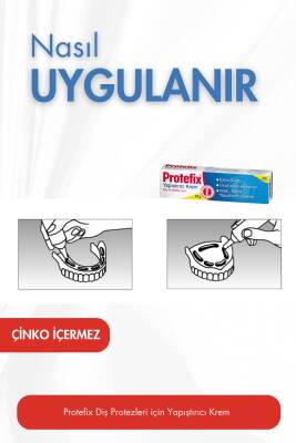 Protefix Diş Protezi Yapıştırıcı Krem 47 gr - 4