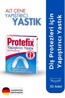Protefix Diş Protezleri Için Alt Çene Yapıştırıcı Yastık 30 Adet - Protefix