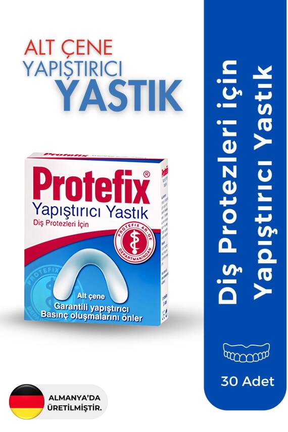 Protefix Diş Protezleri Için Alt Çene Yapıştırıcı Yastık 30 Adet - 1