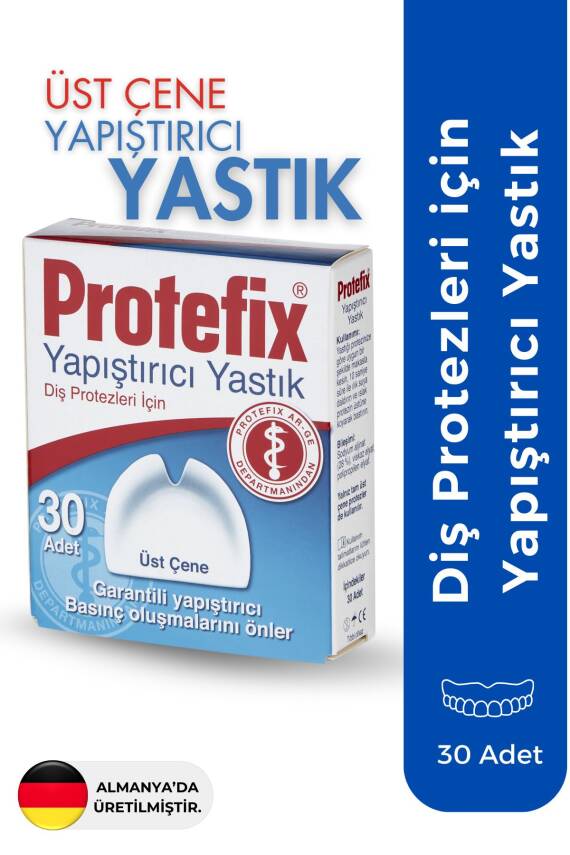 Protefix Diş Protezleri Için Üst Çene Yapıştırıcı Yastık 30 Adet - 1