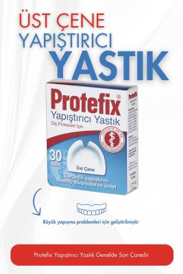 Protefix Diş Protezleri Için Üst Çene Yapıştırıcı Yastık 30 Adet - 3