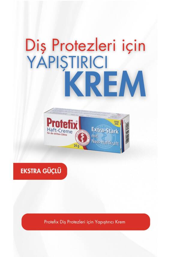 Protefix Yapıştırıcı Krem 24 gr - 2
