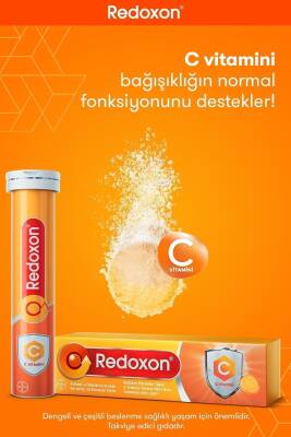 Redoxon Essential C Vitamini 15 Efervesan Tablet I 1000 Mg C Vitamini Içeren Takviye Edici Gıda - 3