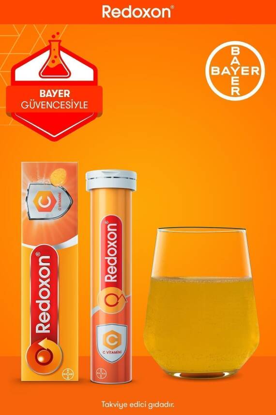 Redoxon Essential C Vitamini 15 Efervesan Tablet I 1000 Mg C Vitamini Içeren Takviye Edici Gıda - 6