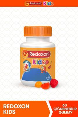 Redoxon Kids 60 Çiğnenebilir Gummy I Çocuklar Için C Vitamini, D Vitamini Ve Çinko Içeren Takviye - Redoxon