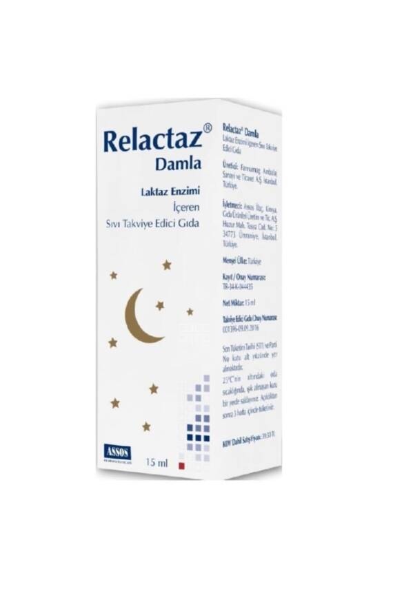 Relactaz Laktaz Enzimi Içeren Damla 15 Ml - 1
