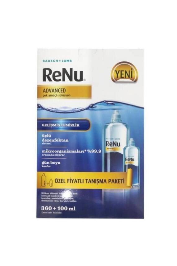 Renu Advanced Lens Solüsyon 360ml + 100 ml - 1