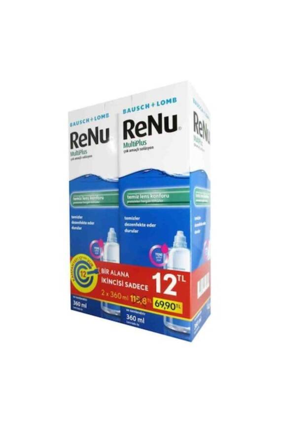 Renu Multiplus Lens Solüsyonu 2 X 360 ml - 1