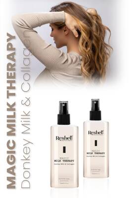 Reshell Saç Bakım Sütü Magic Milk Therapy Kolajen ve Eşek Sütü Desteği 200 ml - 4