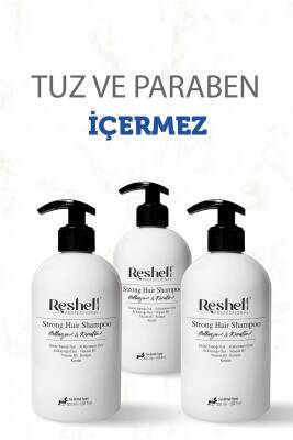 Reshell Saç Dökülmesi Bakım Şampuanı At Kuyruğu Özlü Tuzsuz Kolajen Ve Keratin Katkılı 500 Ml - 2
