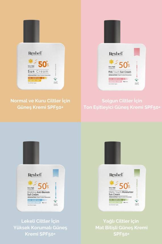 Reshell Spf 50 Yüz Güneş Kremi Yüksek Korumalı Uva-uvb 100 Ml - 6