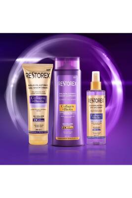 Restorex Collagen & Biotin Hacimsiz Saçlar Için Dolgunlaştırıcı Şampuan 500ml - 5